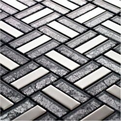 Атрактивна мозайка от стъклокерамика Tenlight G-48500 от Betas Glass Mosai , с размер 30 x 30 см.